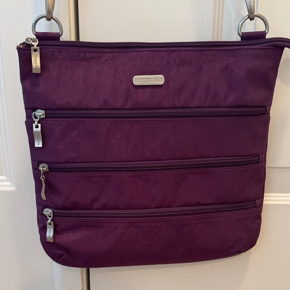 Baggallini Plum Crossbody Bag - Picture 3 of 6